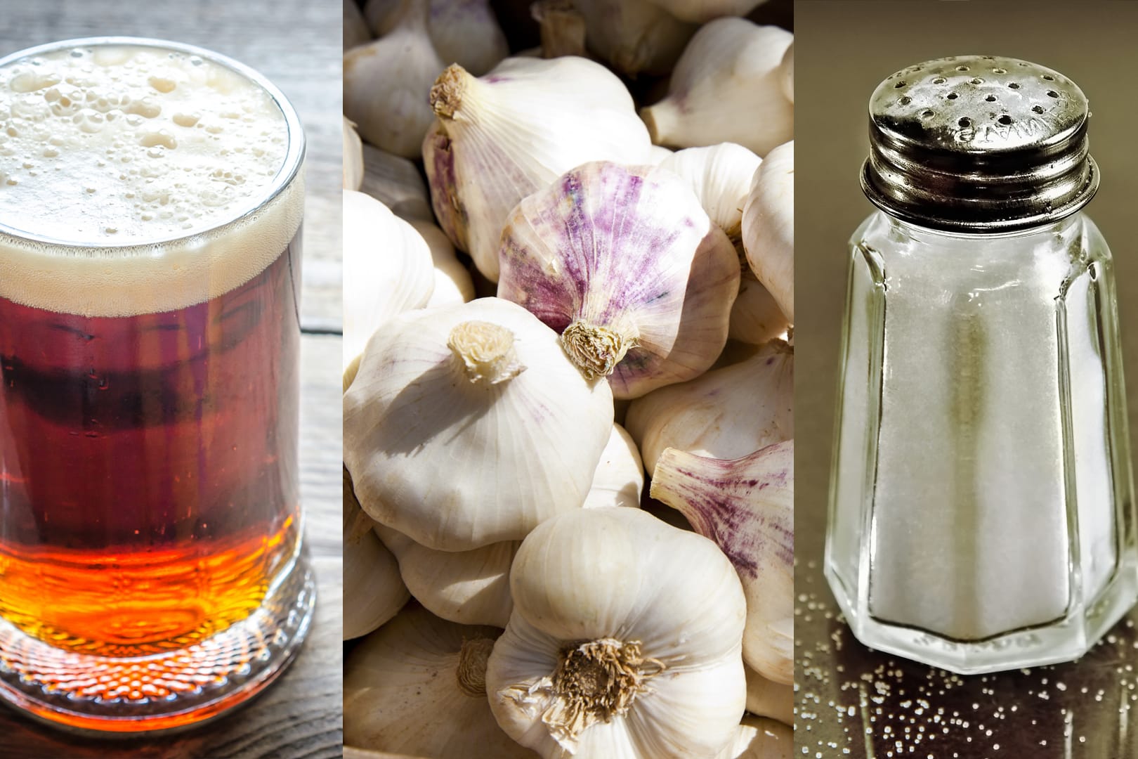 Bier, Knoblauch und Salz: Bevor Erkältete zum Arzt gehen, gibt es Hilfe aus der Küche. Bier, Knoblauch und Salz: Bevor Erkältete zum Arzt gehen, gibt es Hilfe aus der Küche.