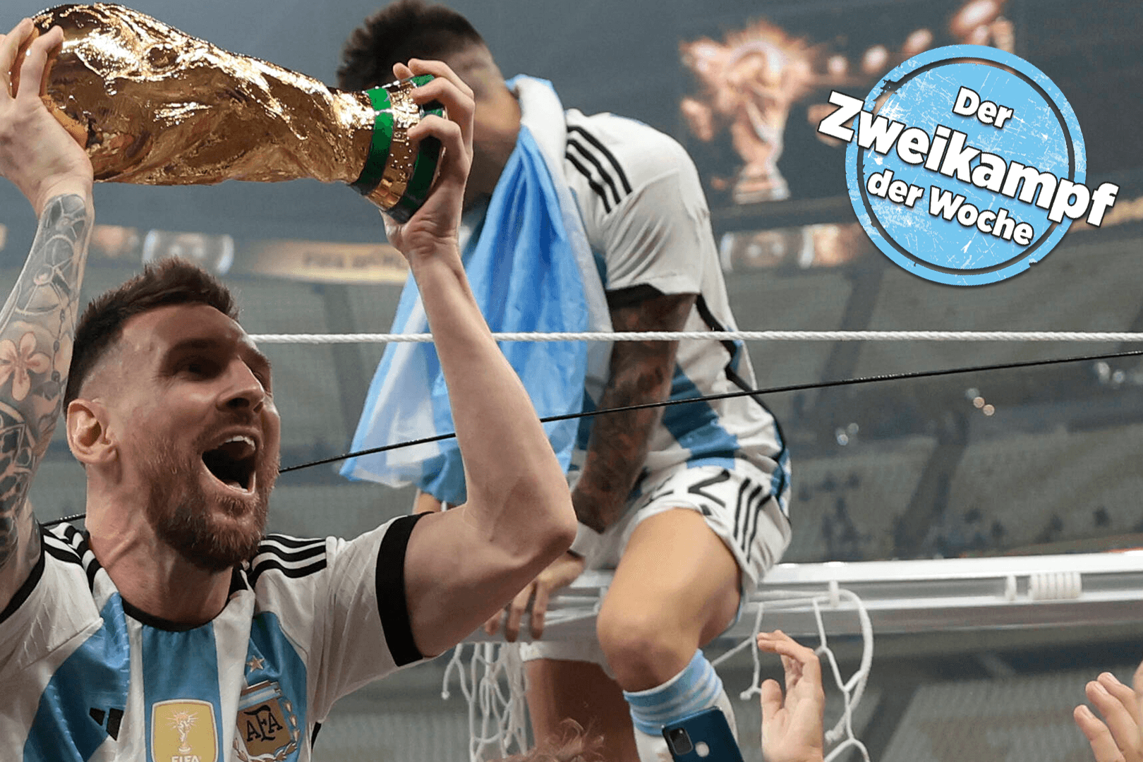 Mit 35 Jahren ist er am Ziel: Lionel Messi hat Argentinien zum Weltmeistertitel geführt. Mit 35 Jahren ist er am Ziel: Lionel Messi hat Argentinien zum Weltmeistertitel geführt.