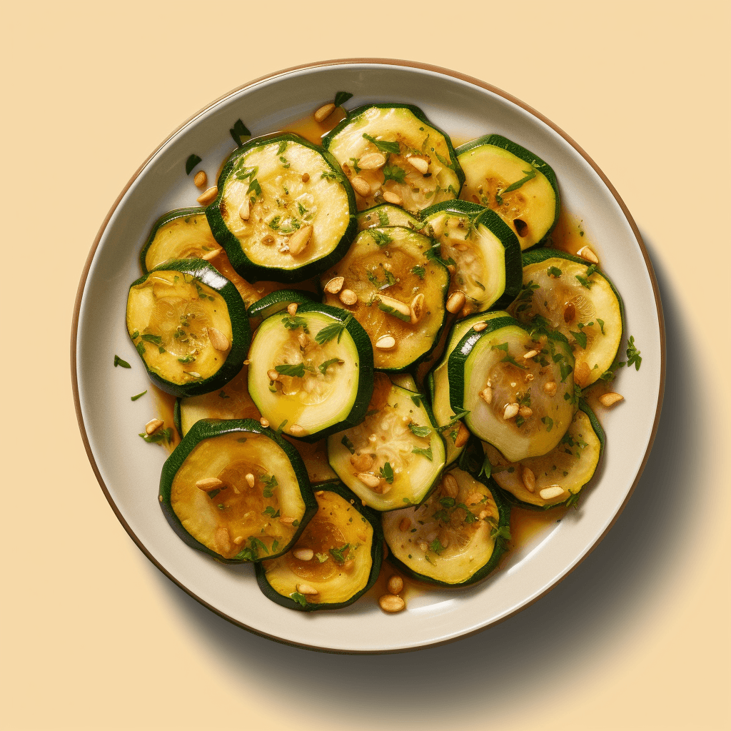 Gebratene Zucchini