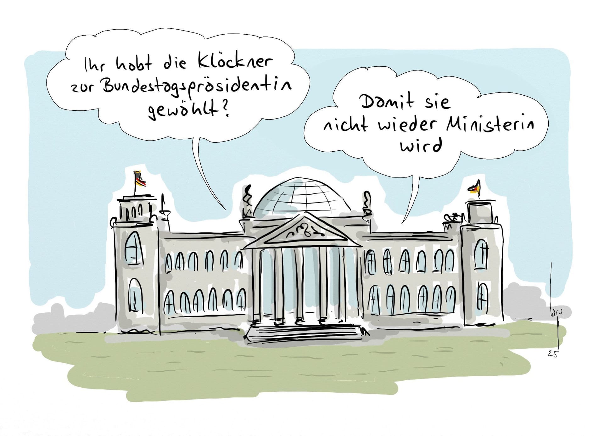 Der neue Bundestag hat sich konstituiert. Der neue Bundestag hat sich konstituiert.